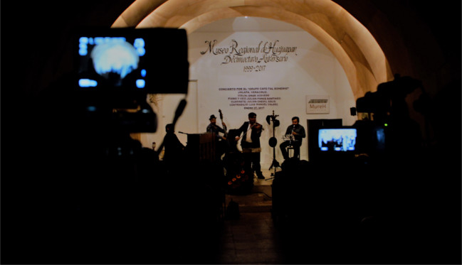 Detrás de cámaras Cafe-tal Bohemio